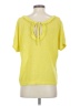 Moth Yellow Short Sleeve Top Size S - photo 2