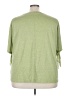 BLOOMCHIC Green Short Sleeve Top Size 22 - photo 2