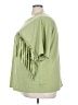 BLOOMCHIC Green Short Sleeve Top Size 22 - photo 5
