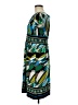 AB Studio Print Teal Casual Dress Size M - photo 5