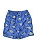 Tea 100% Recycled Cotton Blue Board Shorts Size 12 - photo 1