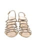 Caparros 100% Leather Gold Sandals Size 8 1/2 - photo 2