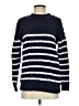 Assorted Brands Stripes Blue Pullover Sweater Size S - photo 1