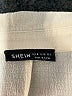 Shein Ivory Long Sleeve Button-Down Shirt Size 6 - photo 7
