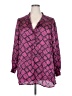 Anne Klein Pink Long Sleeve Blouse Size 2X - photo 1