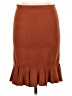 Express Solid Brown Casual Skirt Size M - photo 2