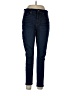 Ann Taylor LOFT Solid Blue Jeans Size 10 - photo 1