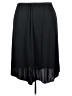 J.Jill Solid Black Formal Skirt Size 3X - photo 2