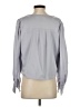 Greylin 100% Polyester Silver Long Sleeve Blouse Size S - photo 2