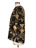 Maggie Sweet 100% Polyester Gold Short Sleeve Blouse Size L - photo 5