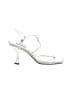 Salerno White Sandals Size 11 - photo 1