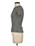 Theory Stripes White Ivory Short Sleeve Top Size P (petite) - photo 5