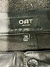 OAT Black Faux Leather Pants Size 28 waist - photo 7