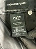 OAT Black Faux Leather Pants Size 28 waist - photo 8
