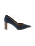 Ann Taylor Blue Heels Size 8 1/2 - photo 1