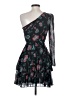 Derek Lam 100% Polyester Floral Black Cocktail Dress Size EU (IT) 36 / US 0 - photo 2