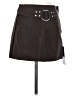 Lulus 100% Polyester Brown Faux Leather Skirt Size S - photo 1