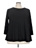Cocomo Black 3/4 Sleeve Top Size 3X - photo 1