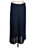 J.Crew 100% Polyester Solid Blue Casual Skirt Size L - photo 1