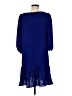 DKNY 100% Polyester Blue Casual Dress Size M (estimated) - photo 2