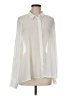 Ichi 100% Polyester Ivory Long Sleeve Blouse Size M - photo 1