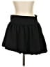 Aeropostale 100% Polyester Solid Black Casual Skirt Size XS - photo 1