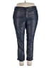 Lands' End Blue Silver Jeans Size 20 - photo 1