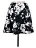 Sans Souci Floral Black Formal Skirt Size S - photo 1