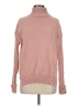Unbranded 100% Polyester Solid Pink Turtleneck Sweater Size M - photo 1