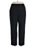 Pendleton 100% Wool Solid Black Wool Pants Size 18 Petite - photo 1