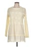 Comme Toi 100% Polyester Ivory Long Sleeve Top Size L - photo 1