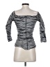 Nicole Miller Gray 3/4 Sleeve Top Size 4 - photo 2