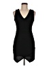 E2 Clothing Solid Black Cocktail Dress Size M - photo 1