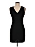 E2 Clothing Solid Black Cocktail Dress Size M - photo 2