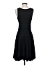 Max Edition Solid Black Cocktail Dress Size S - photo 2