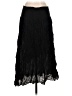 Kial Solid Black Formal Skirt Size S - photo 2