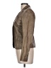 Theory 100% Leather Brown Blazer Size 10 - photo 5