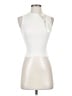 Cider 100% Viscose Ivory Sleeveless Top Size S - photo 1