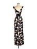 Zara Floral Black Jumpsuit Size S - photo 1