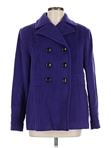St. John's Bay Wool Coat (view 1)