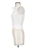 Cider 100% Viscose Ivory Sleeveless Top Size S - photo 5