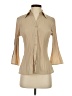 Fred David Tan 3/4 Sleeve Blouse Size S (petite) - photo 1
