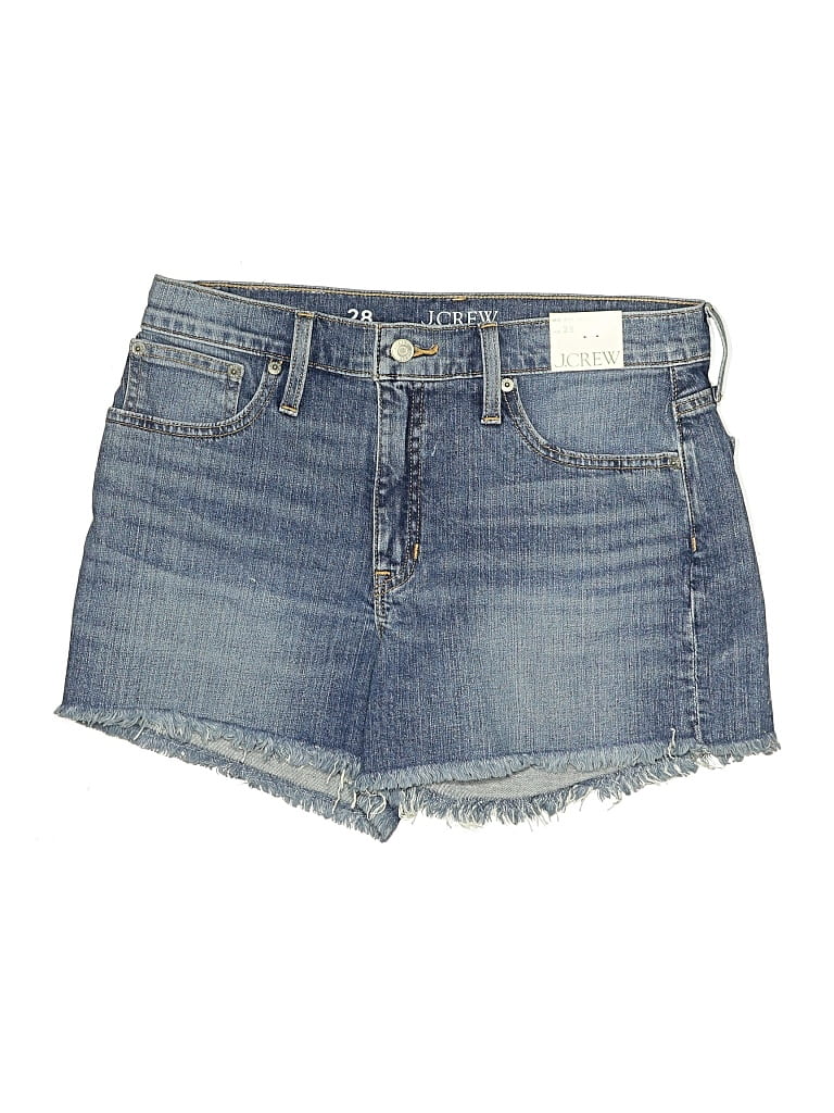 Jcrew Denim Shorts In Blue