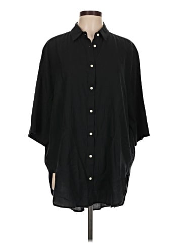 J.Crew 3/4 Sleeve Button-Down Shirt (view 1)