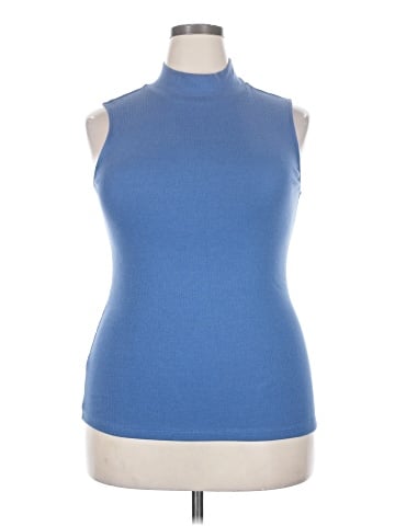 a.n.a. A New Approach Sleeveless T-Shirt (view 1)