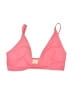 ASOS Solid Pink Swimsuit Top Size Lg (34DD) - photo 1