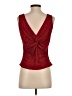 Jkara 100% Polyester Red Sleeveless Top Size S - photo 2