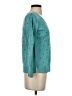 J.Jill Polka Dots Teal Pullover Sweater Size XS - photo 4