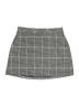 SPANX Plaid Gray Casual Skirt Size L - photo 1