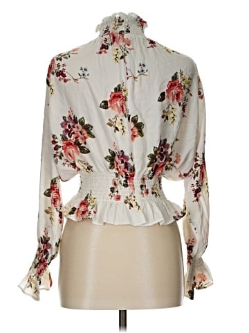 Shinestar 3/4 Sleeve Blouse (view 2)
